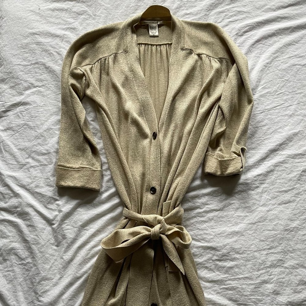 DVF Button Up Dress